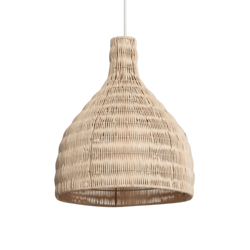 Rattan lampe